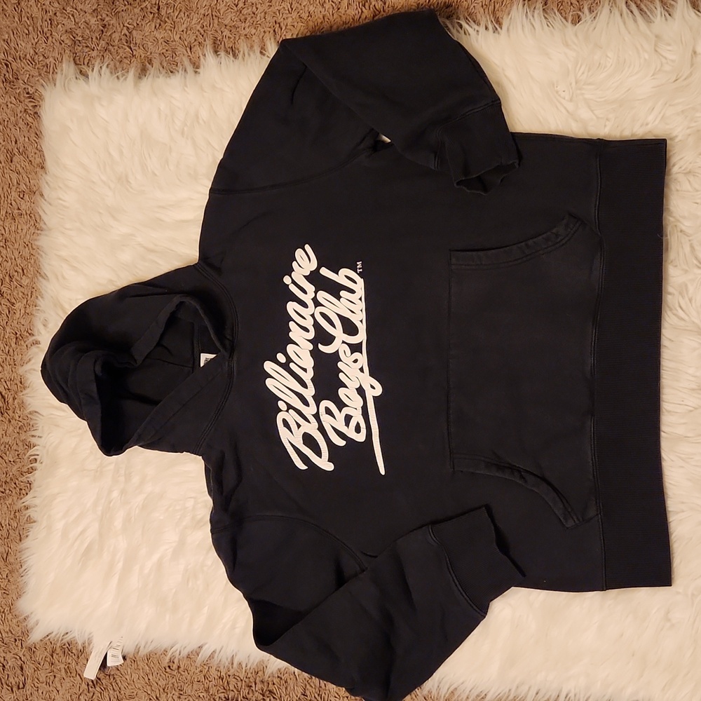 BILLIONAIRE BOYS CLUB BALCK HOODIE SIZE XL